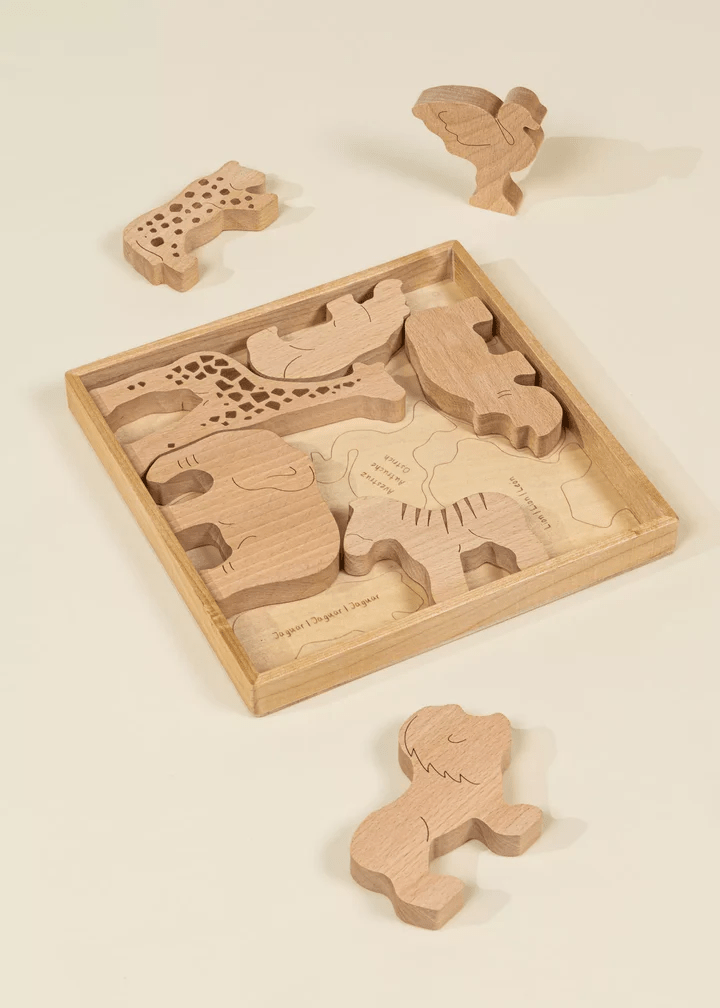 Coco Village Wooden Balance Puzzle - Safari(8 pcs) - Image 3