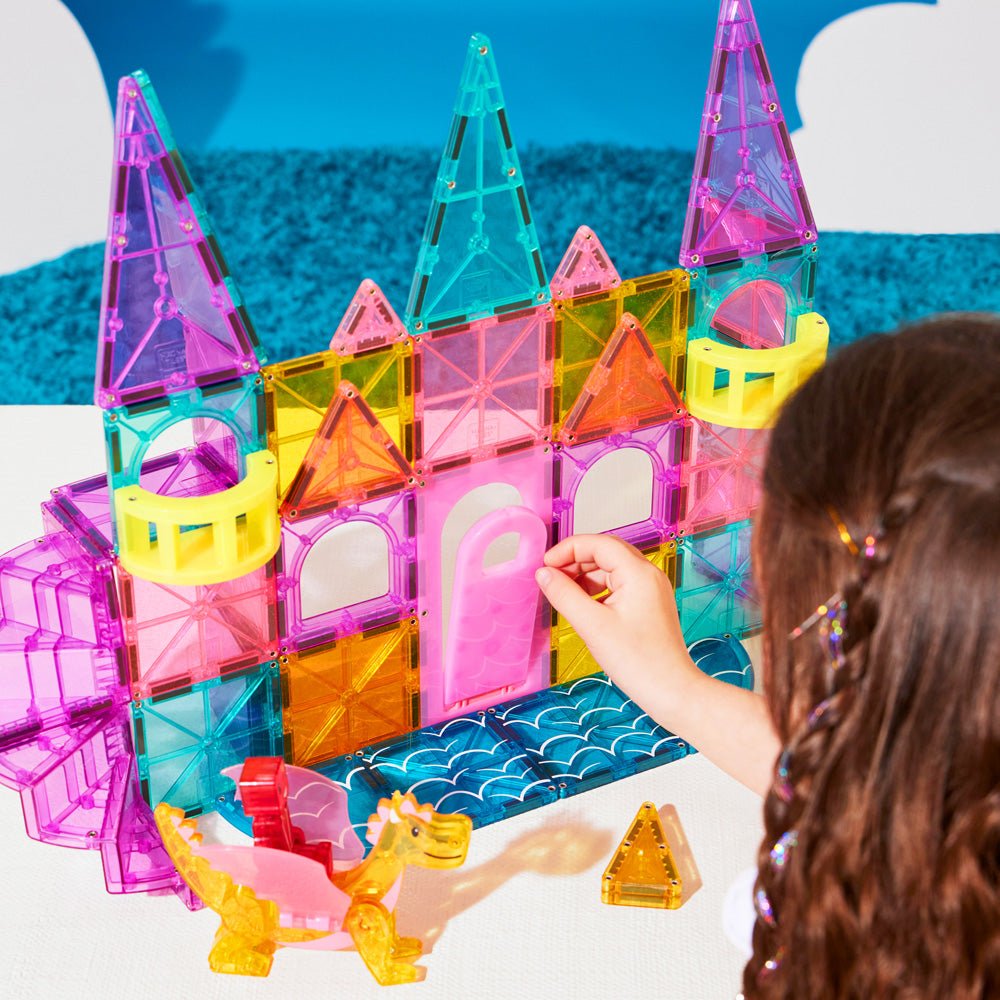 MAGNA-TILES® Castle Deluxe 48-Piece Construction Set - Image 4