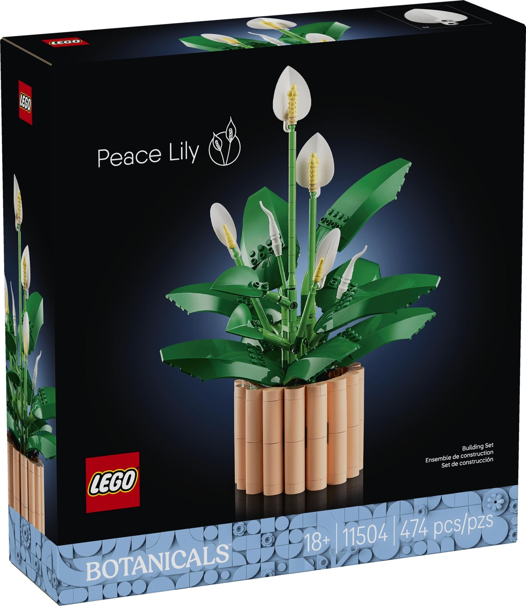 LEGO® Botanicals LEGO® Peace Lily Flower Decor 11504 - Image 3