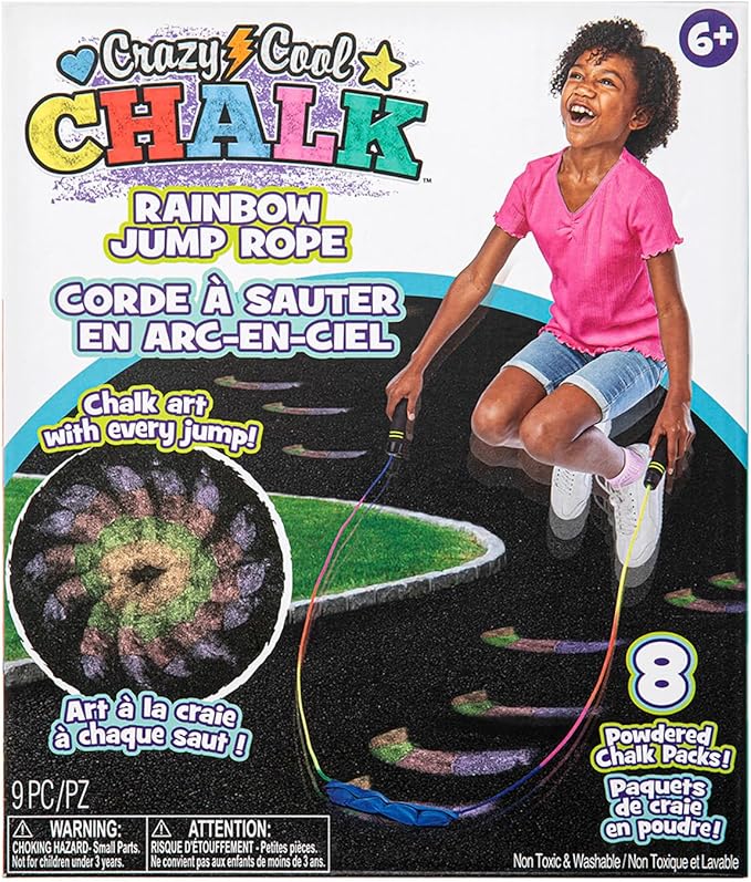 Alex - Crazy Cool Chalk - Rainbow Jump Rope