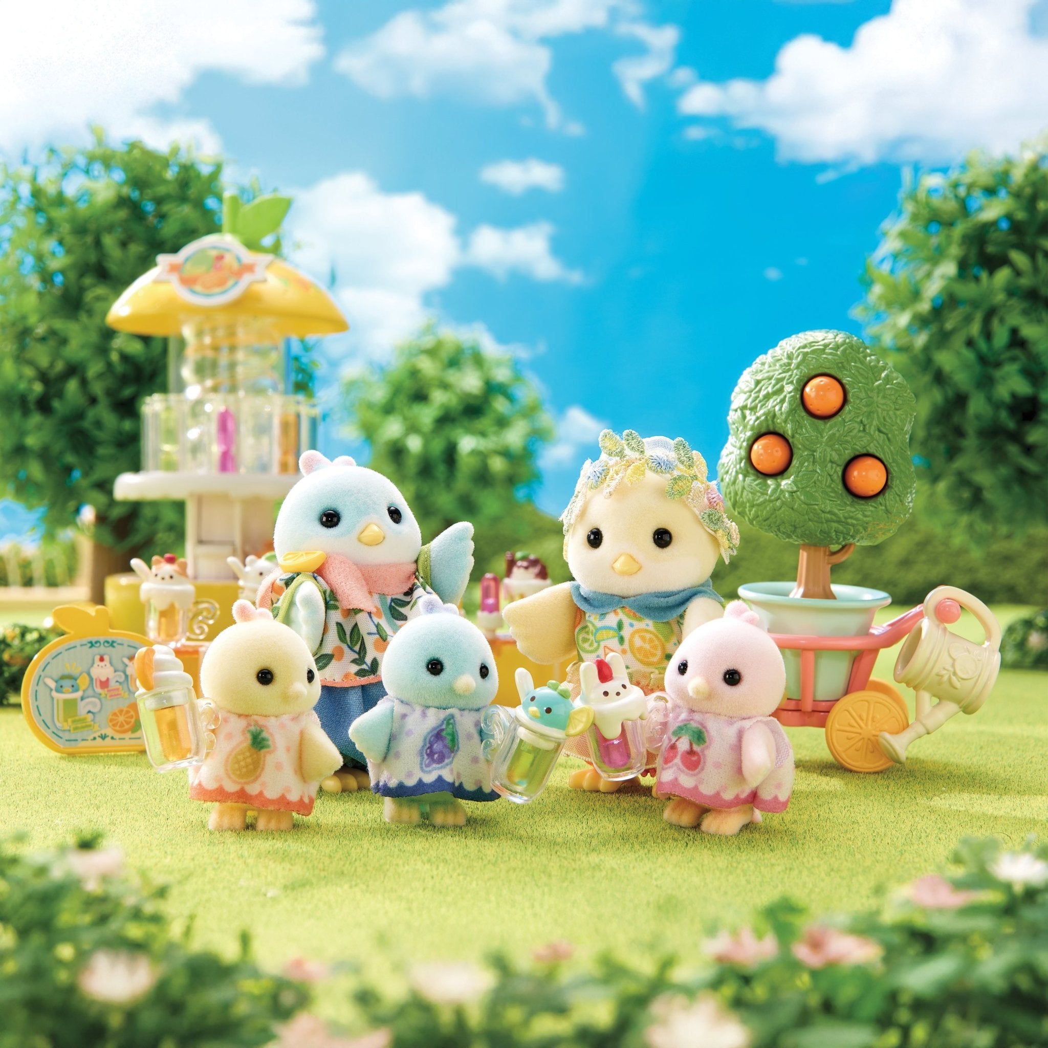 Calico Critters - BL Citrus Bird Family - Image 5