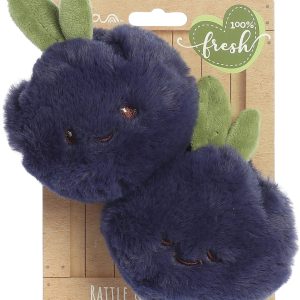 Precious Produce Blueberry Rattle & Crinkle Set 3.5"