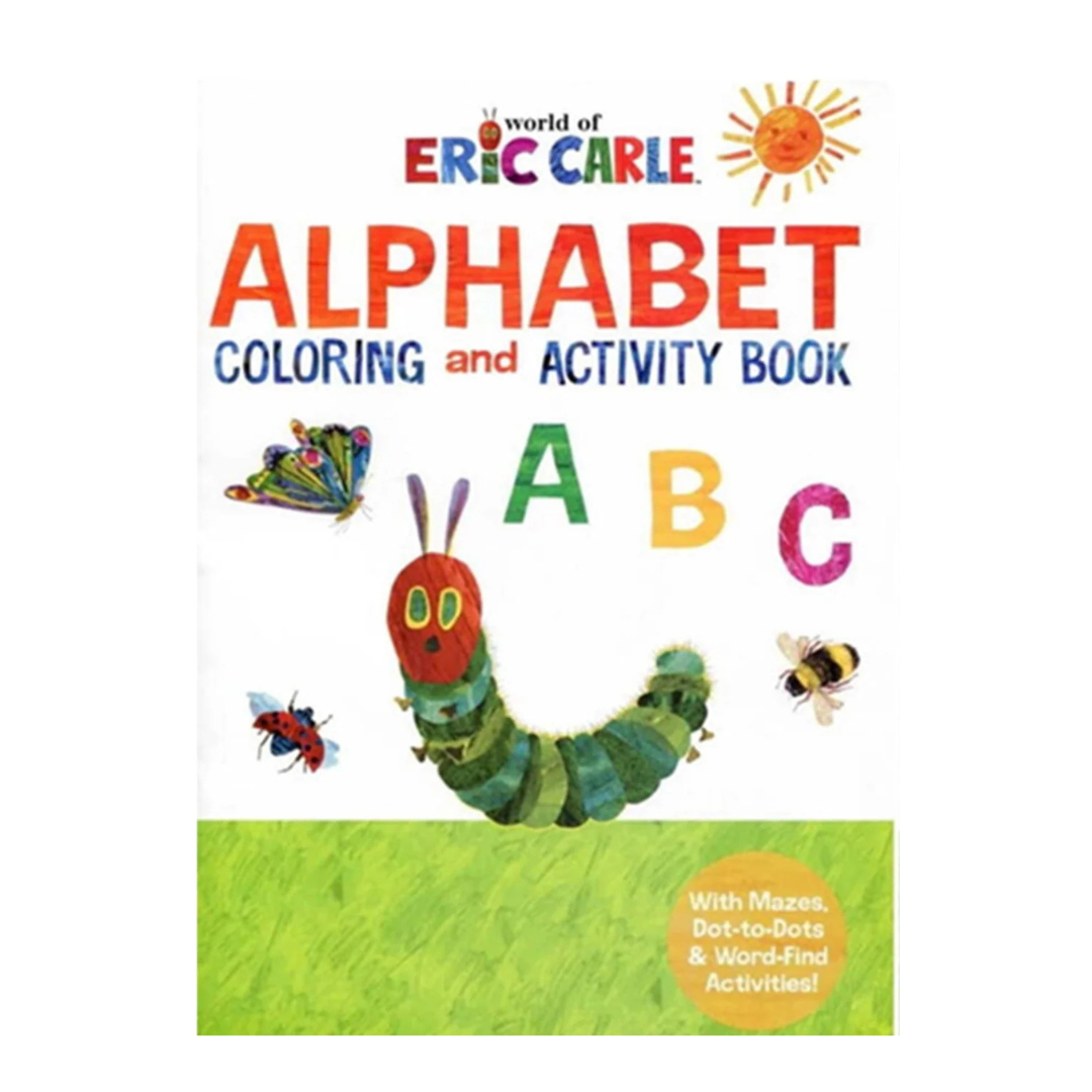 Alphabet/Numbers Colouring & Act Book