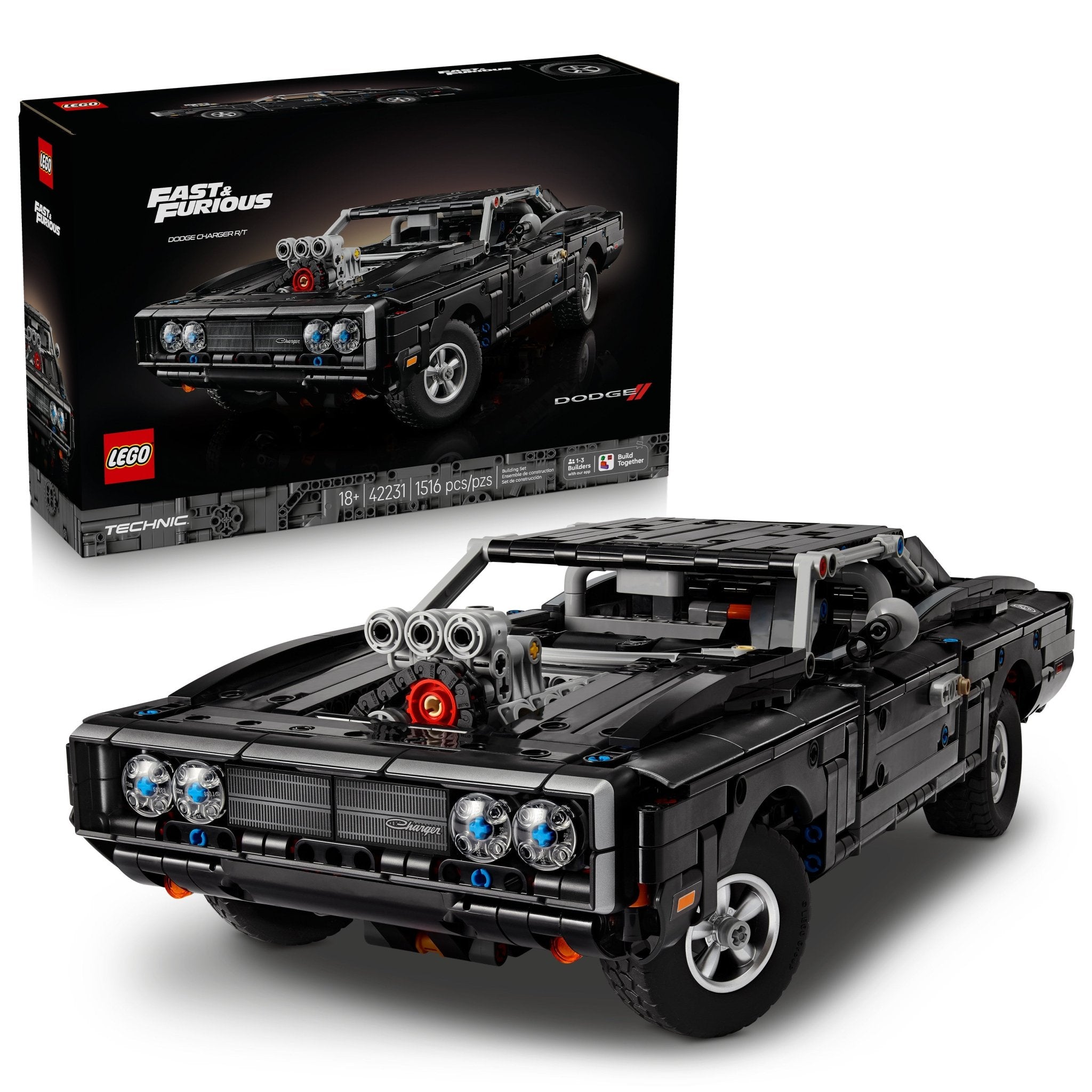 LEGO® Technic Fast and Furious Dodge Charger R/T Car 42231