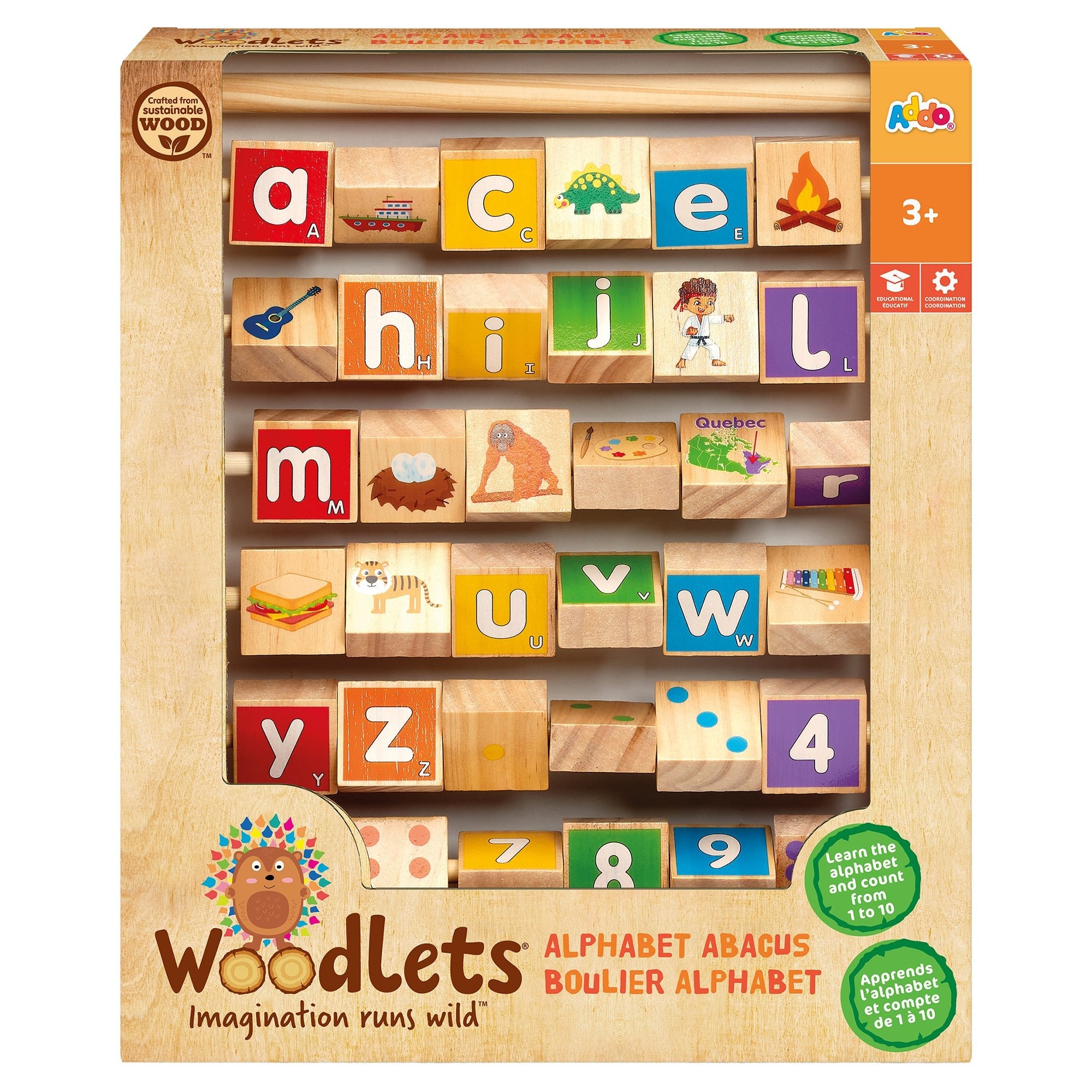 Woodlets Alphabet Abacus