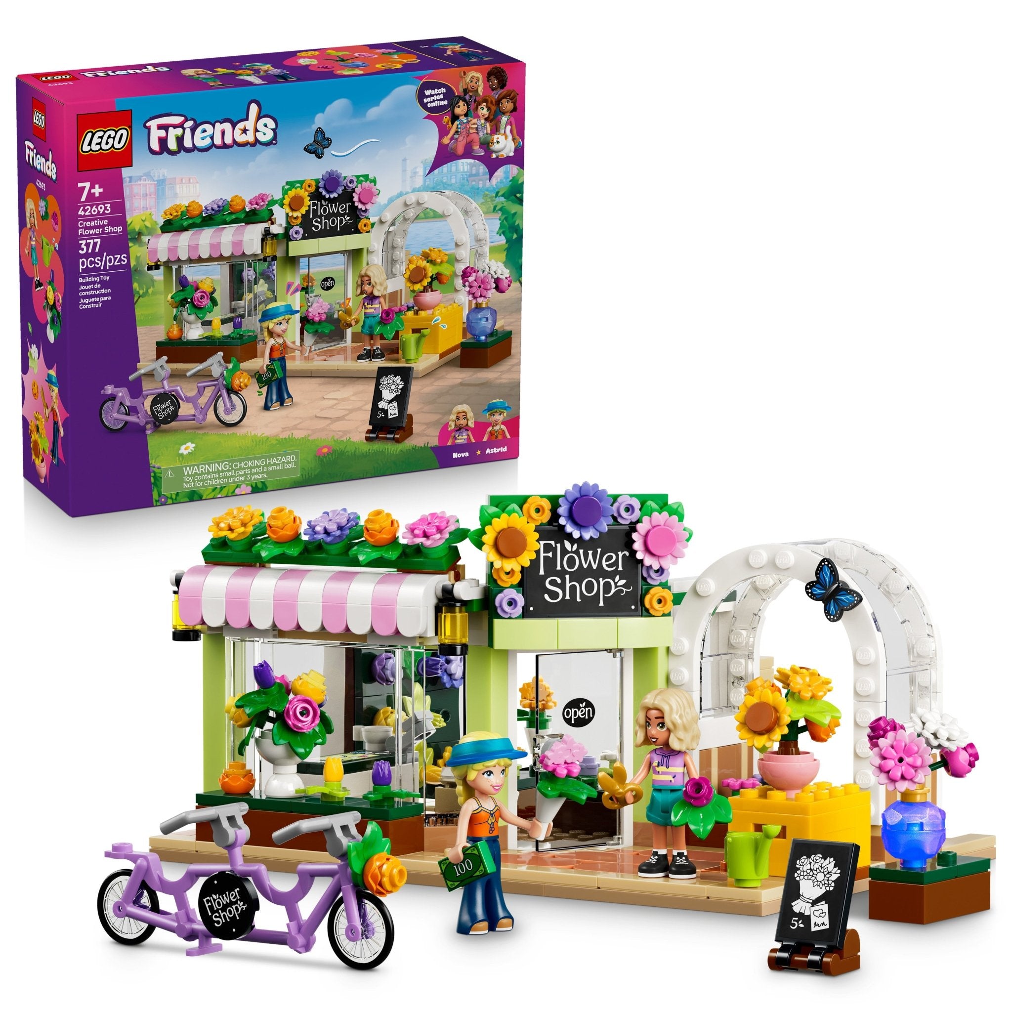 LEGO® Friends Creative Flower Shop Playset 42693