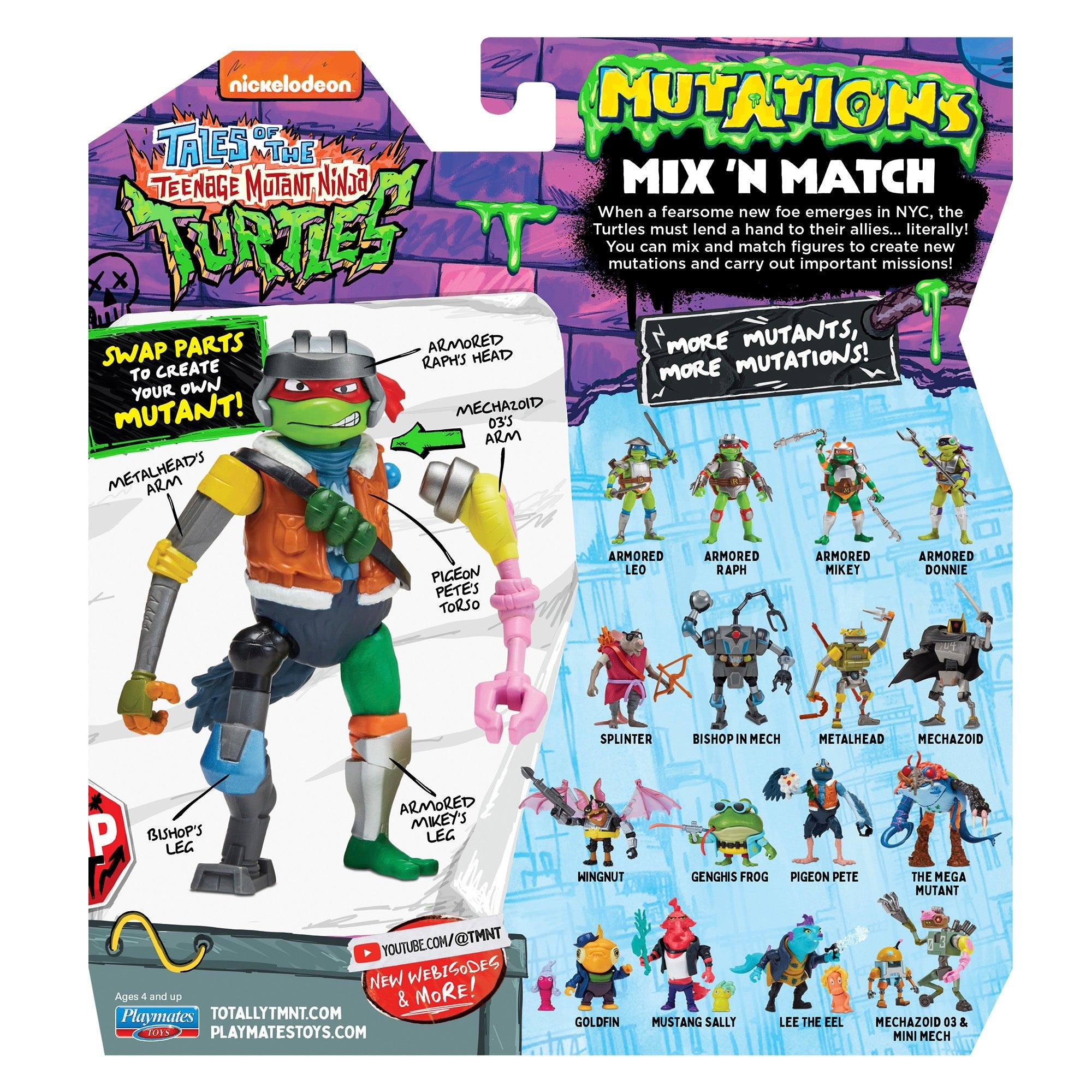 Teenage Mutant Ninja Turtles Mix & Match Armored Mike Figure (Eng) - Image 5