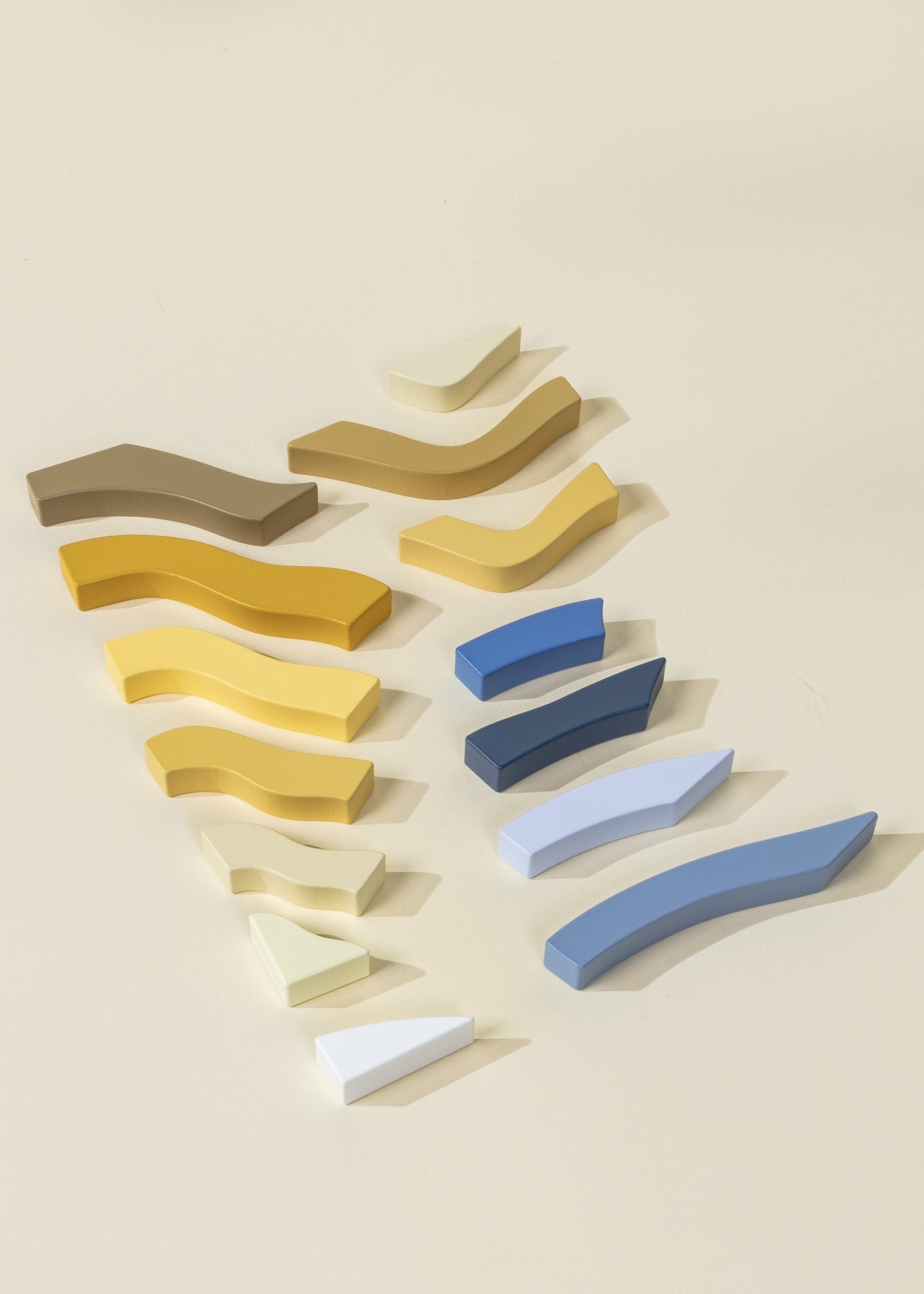 Coco Village Ripples Wooden Creative Blocks Set - 14pcs