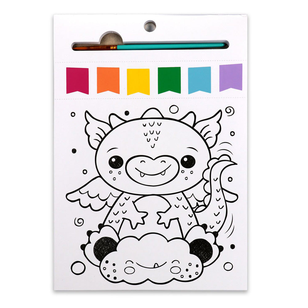 Bright Stripes Paint Pages: Magical Creatures - Image 11