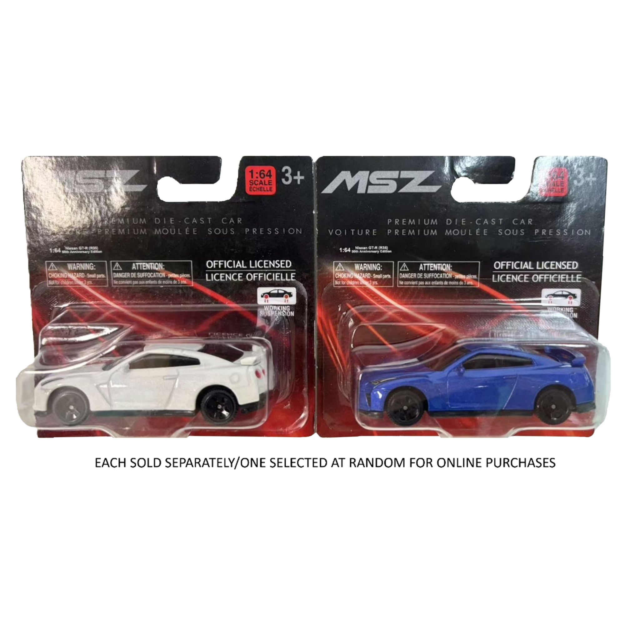 1:64 Scale Nissan GT-R Diecast Vehicle