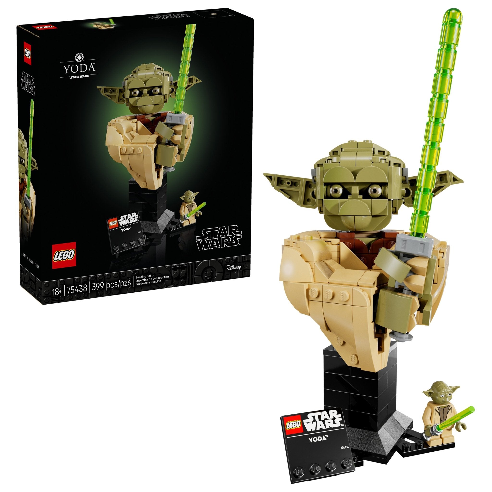 LEGO® Star Wars: Attack of the Clones Yoda Bust 75438