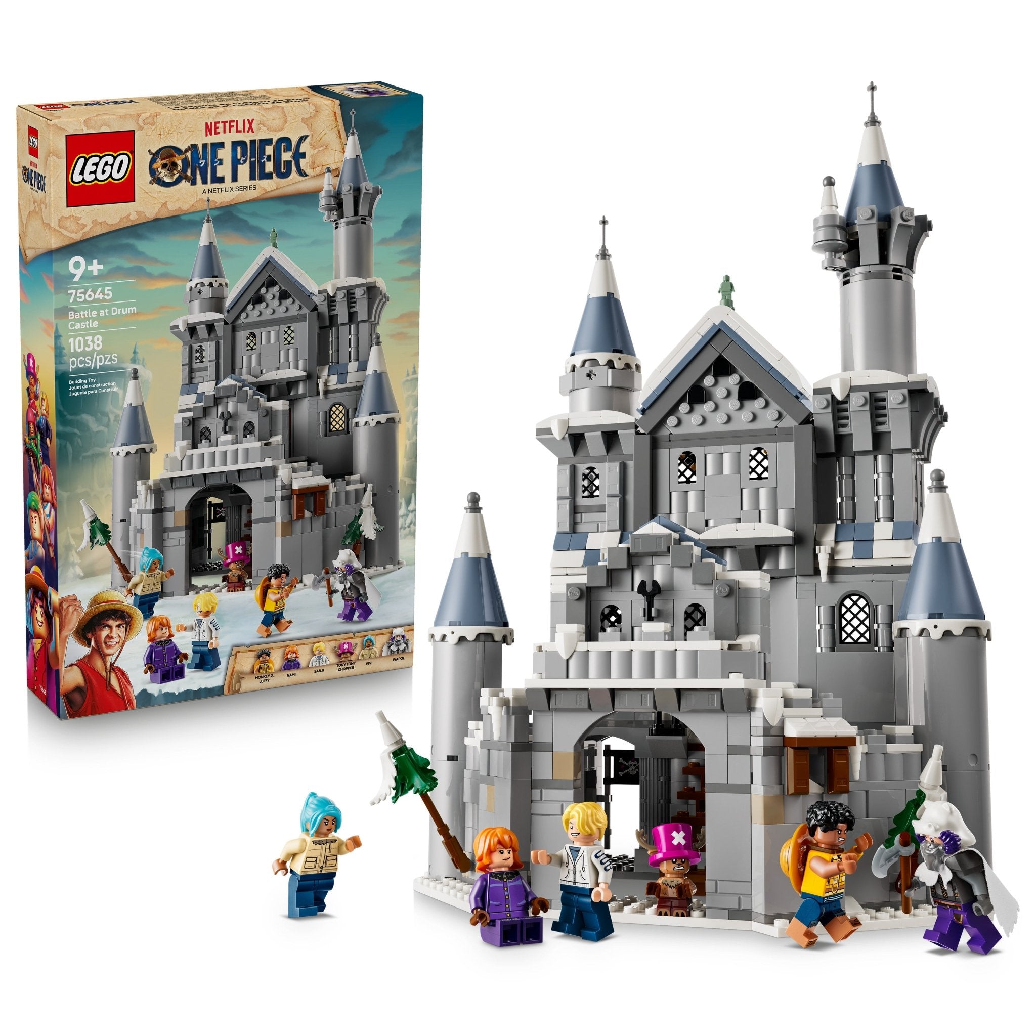 LEGO® ONE PIECE Battle at Drum Castle 75645