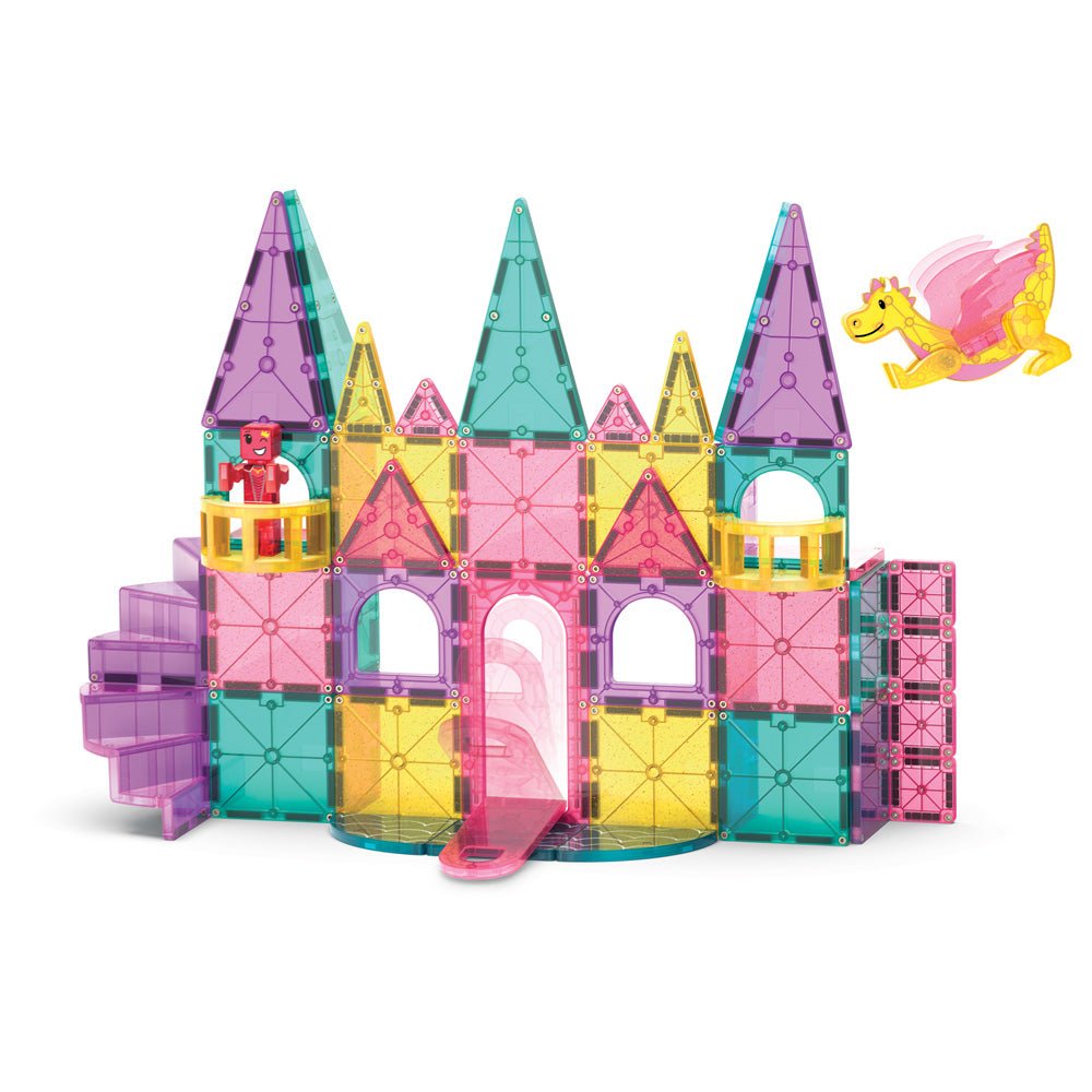 MAGNA-TILES® Castle Deluxe 48-Piece Construction Set - Image 3