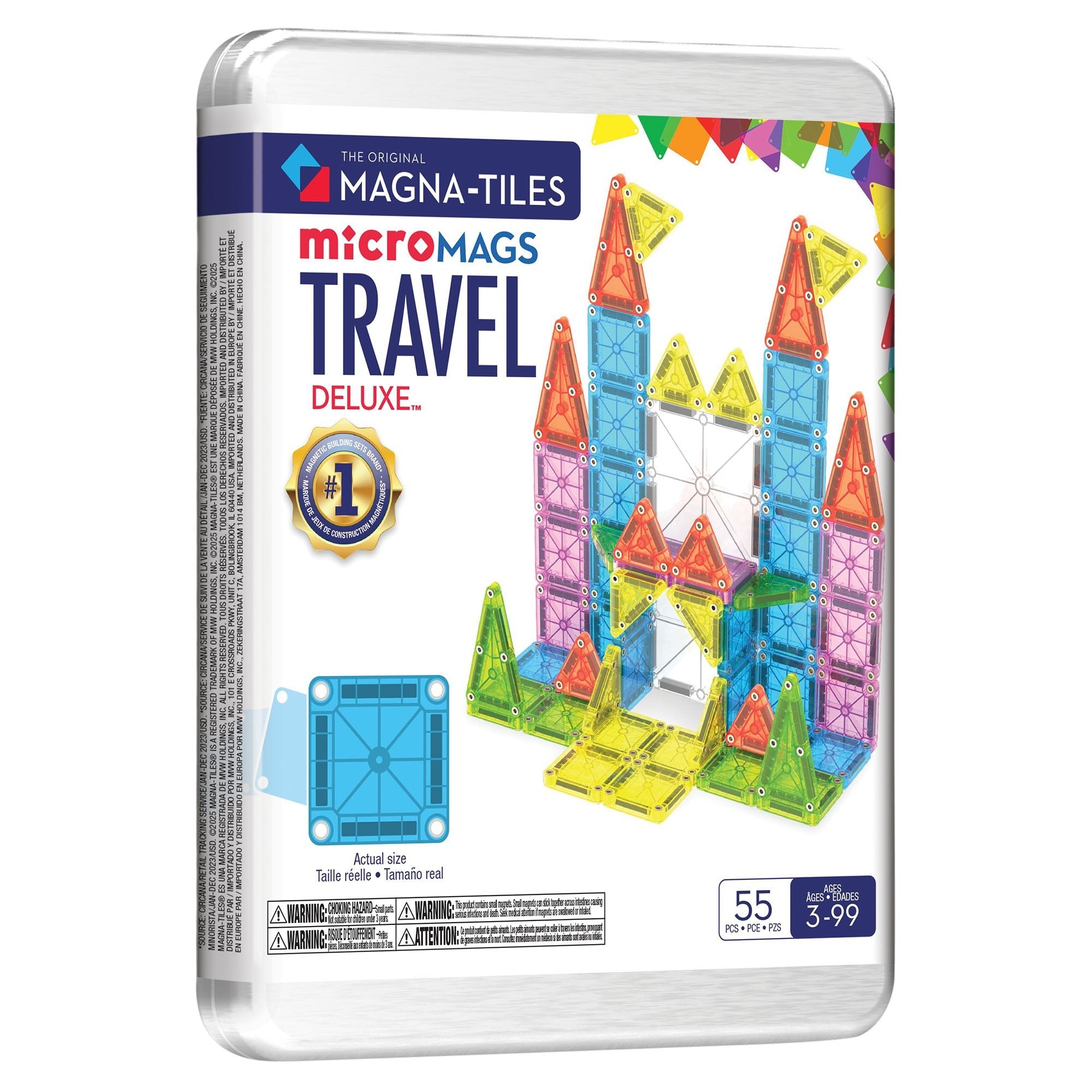 MAGNA-TILES® Travel Set Deluxe 55-Piece - Image 2