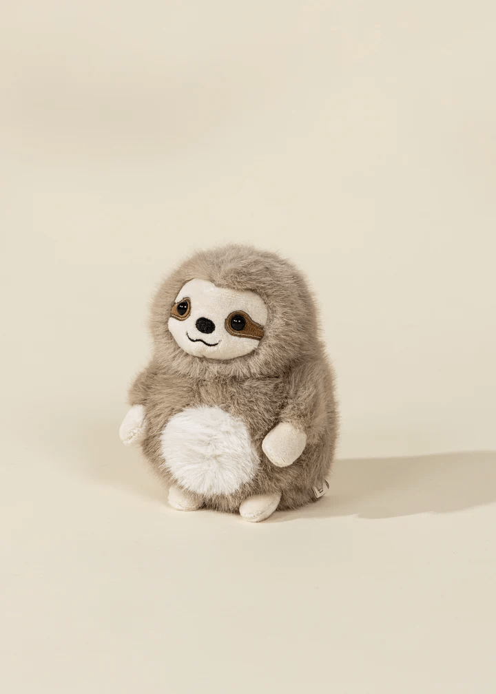 Coco Village Mini Gift Plush Toy Grey Sloth - Image 2