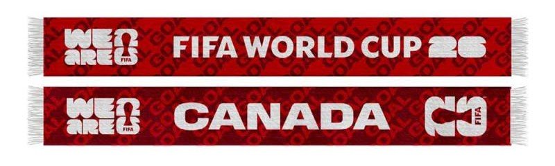 2026 FIFA Licensed Canada Scarf