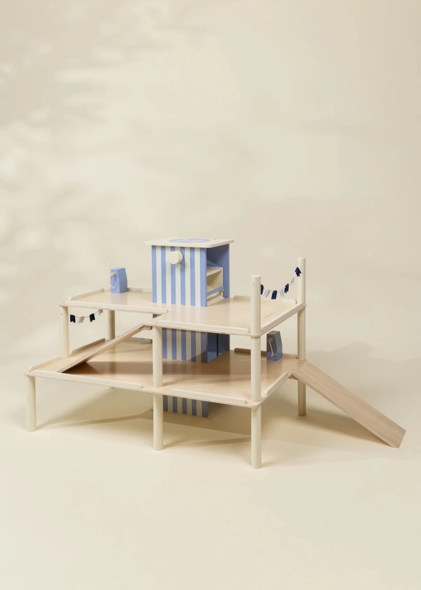 Coco Village Oversized Wooden Parking Garage Playset - Image 3