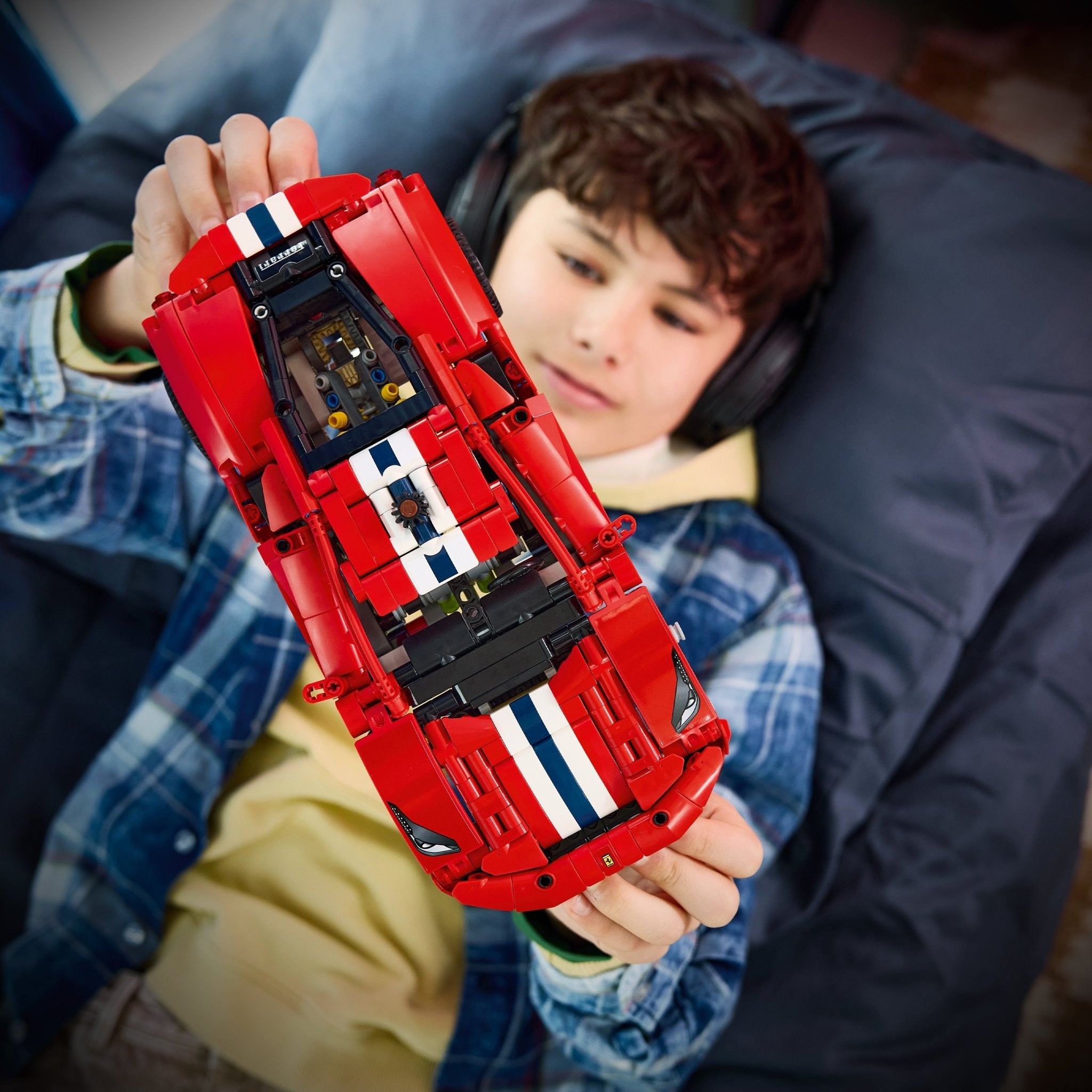 LEGO® Technic Ferrari 488 PISTA Car Toy 42235 - Image 3