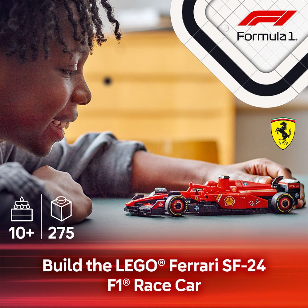 LEGO® Speed Champions Ferrari SF24 F1 Race Car77242 - Image 3