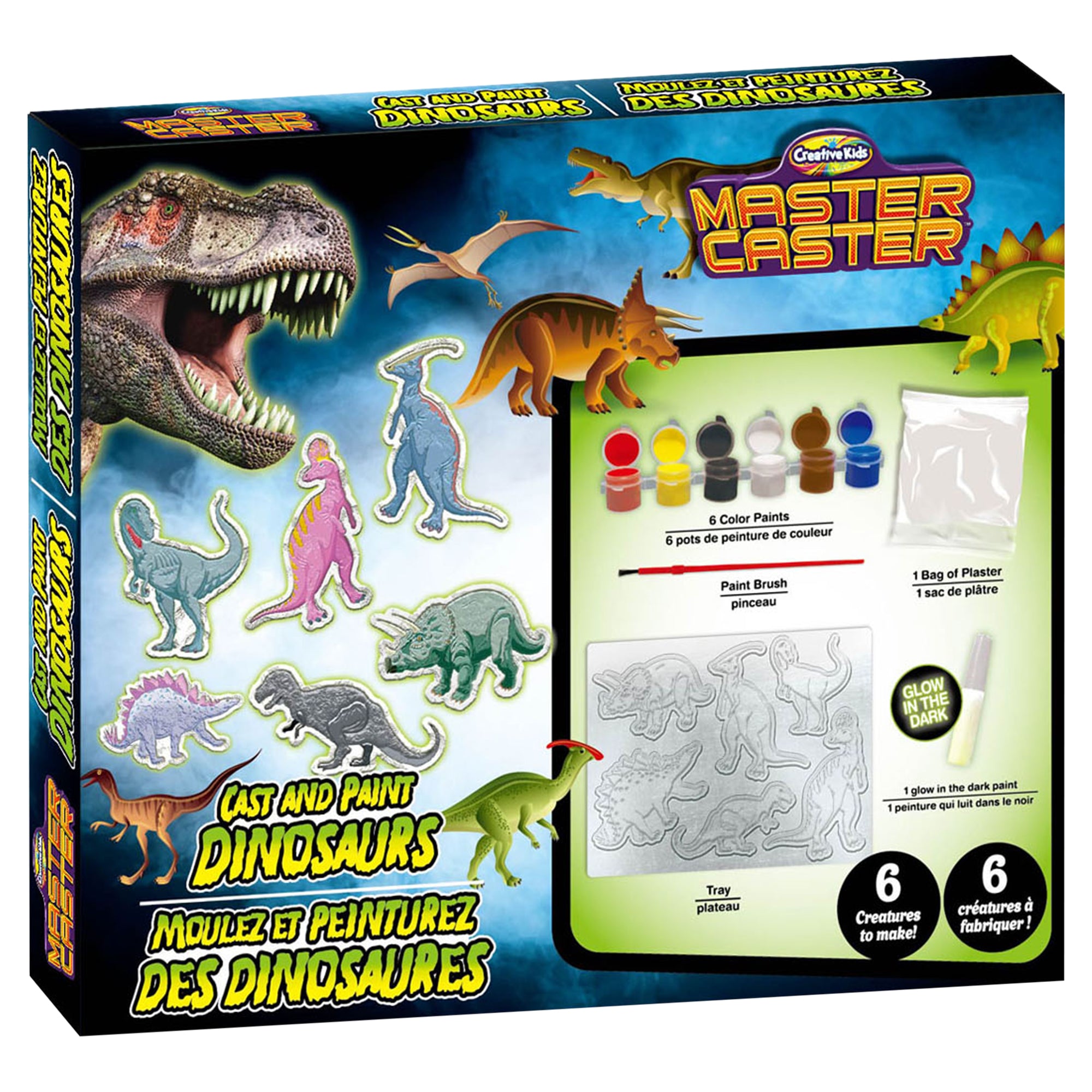 Creative Kids Master Caster Cast and Paint Dinosaurs - Image 8