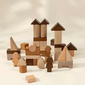 Coco Village Wooden Construction Blocks Set - 56pcs