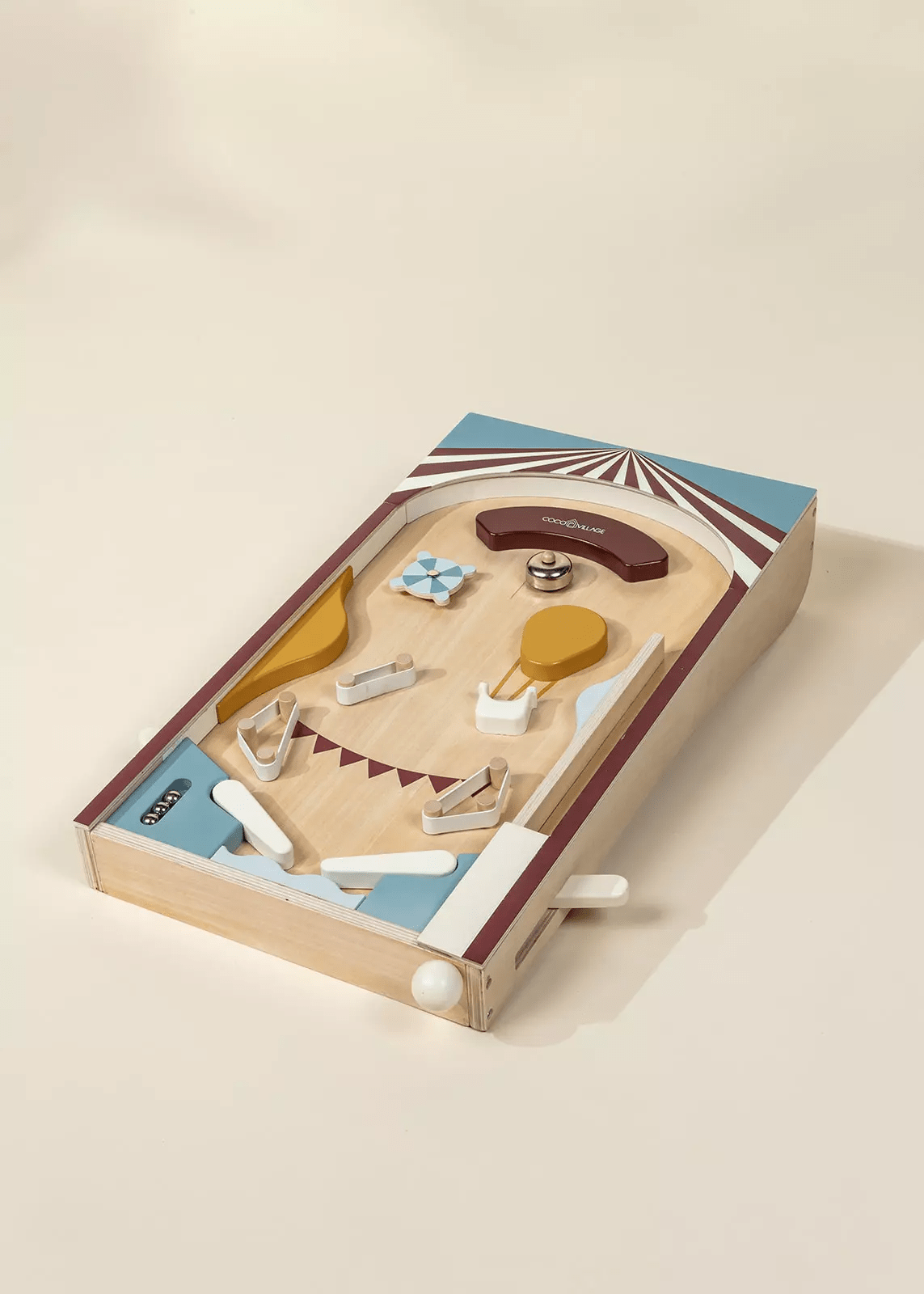 Coco Village Wooden Play Pinball Machine - Image 2