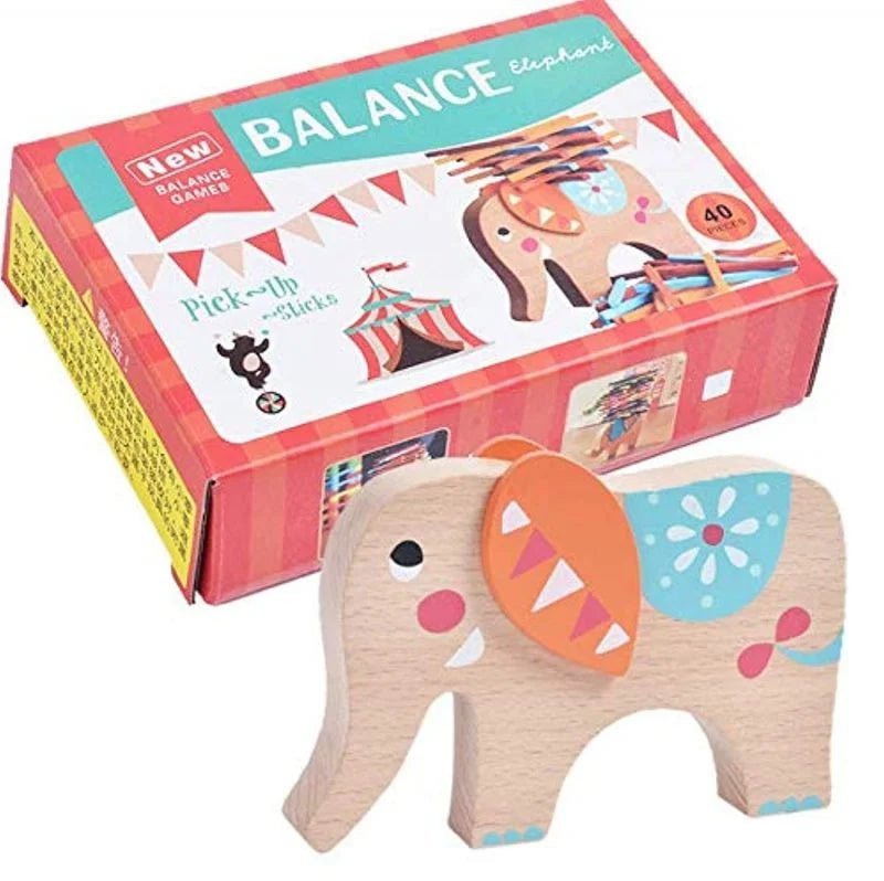 Balance Elephant Stacking Game