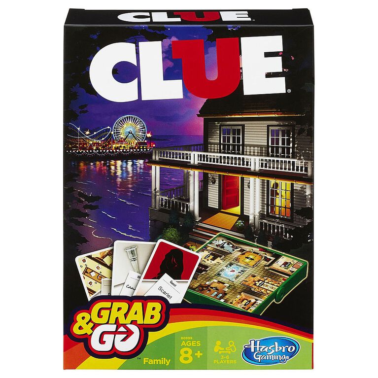 Hasbro Grab & Go Clue