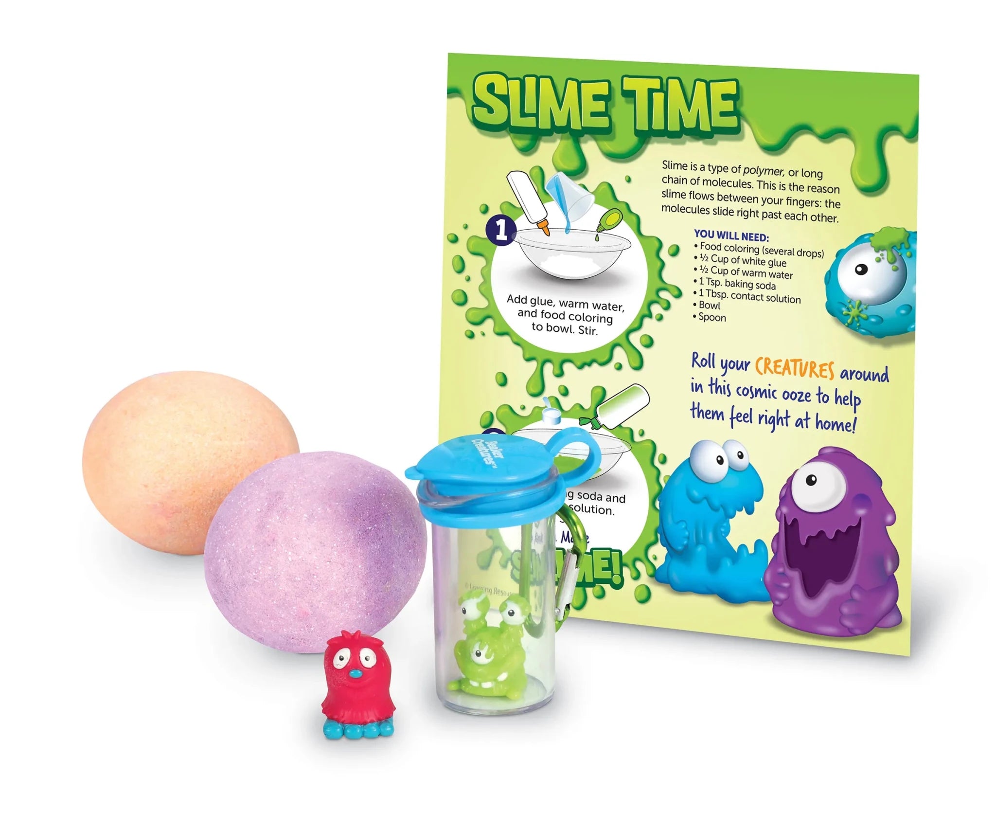 Learning Resources Beaker Creatures 2-Pack with Carrier - Image 3