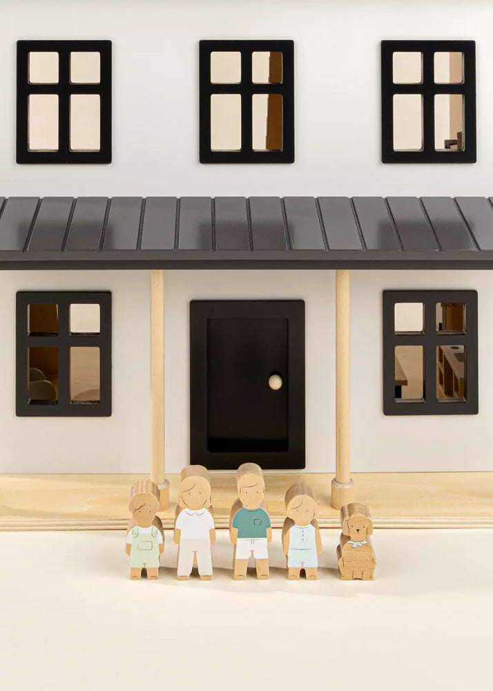 Coco Village Set of 5 Family Wooden Dollhouse characters - Image 22