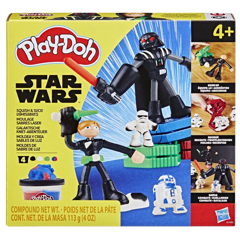Play-Doh - Star Wars - Squish And Slice Lightsabers