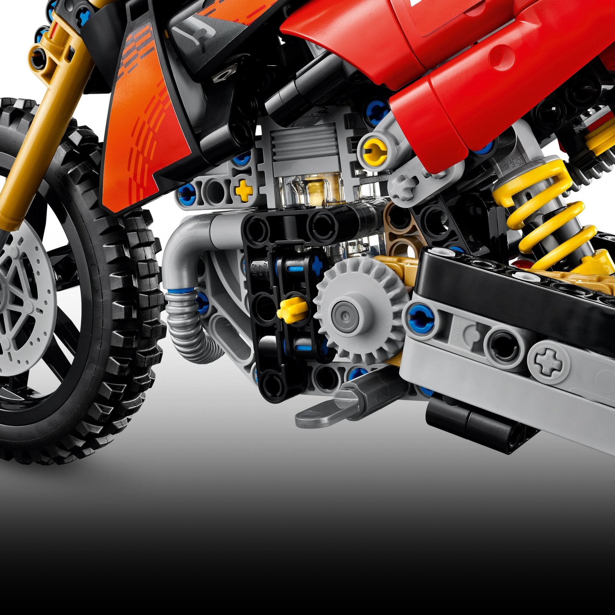 LEGO® Technic Ducati Desmo450 MX Factory Motorcycle 42238 - Image 3