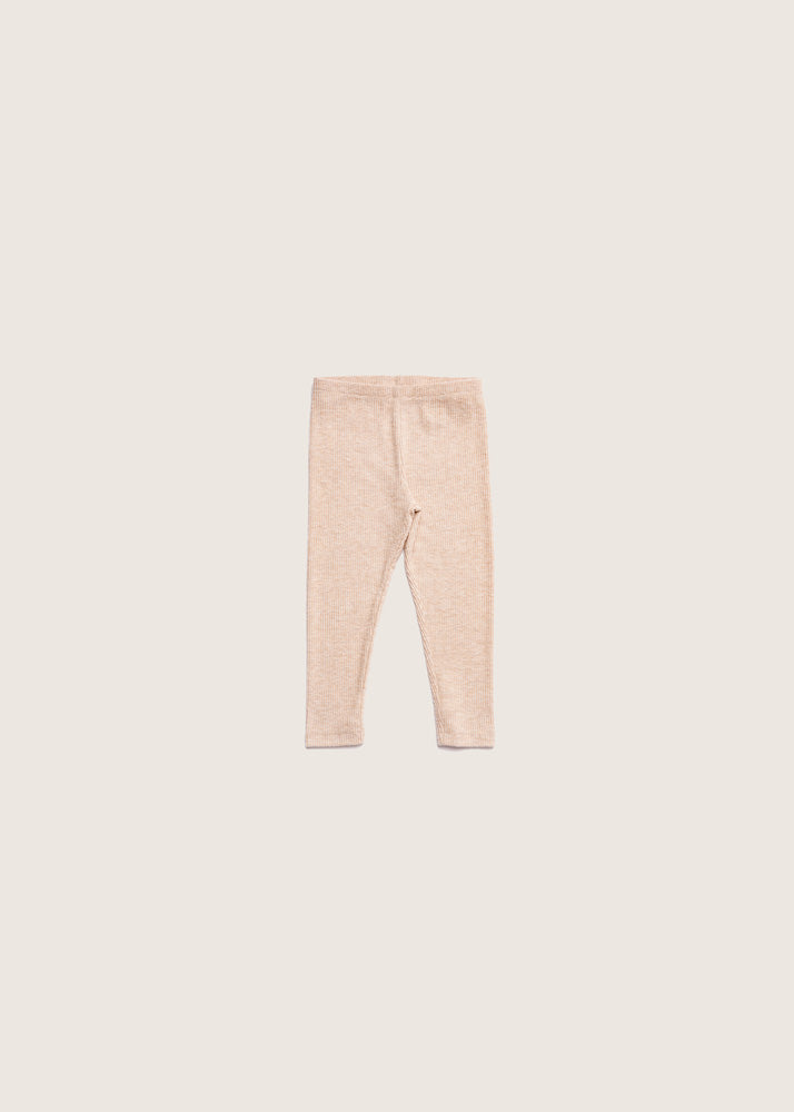 Rise Little Earthling Hacci Legging Oatmeal - Oatmeal / 9-12m