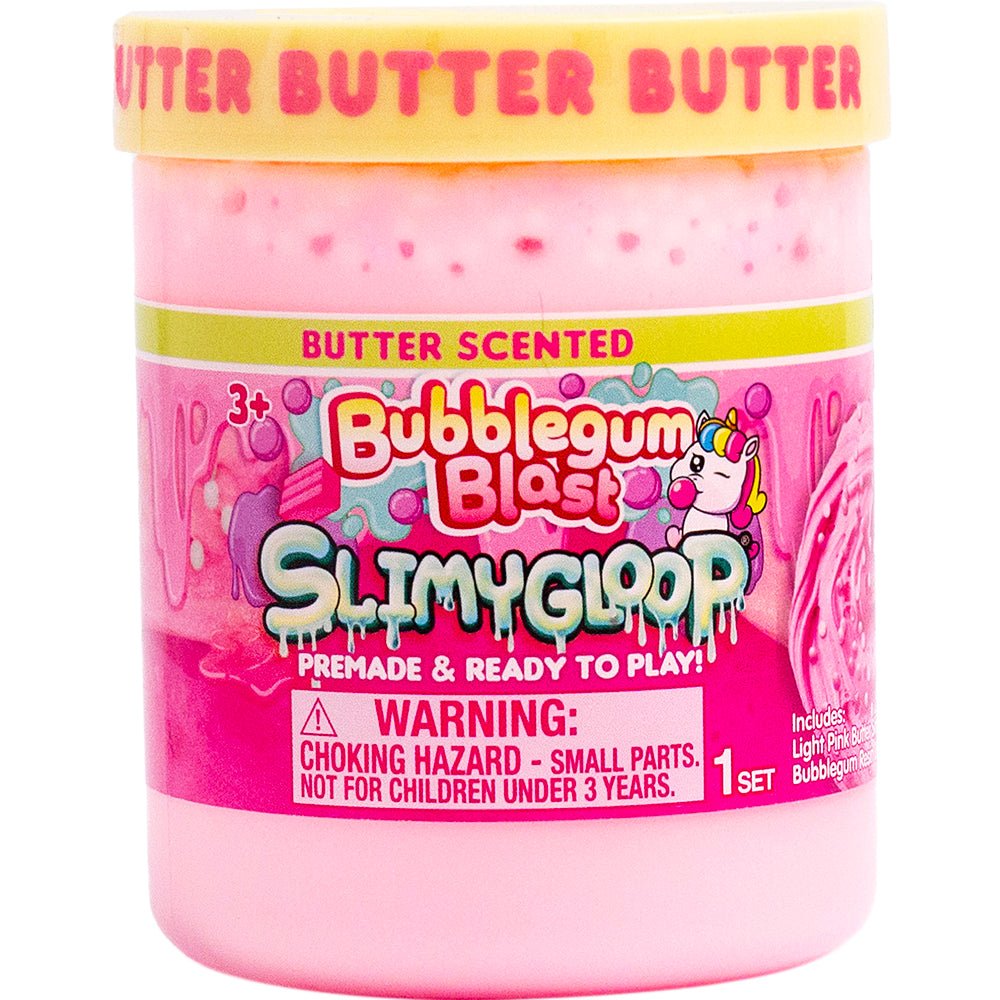 Slimygloop Bubblegum Blast Slime Jar