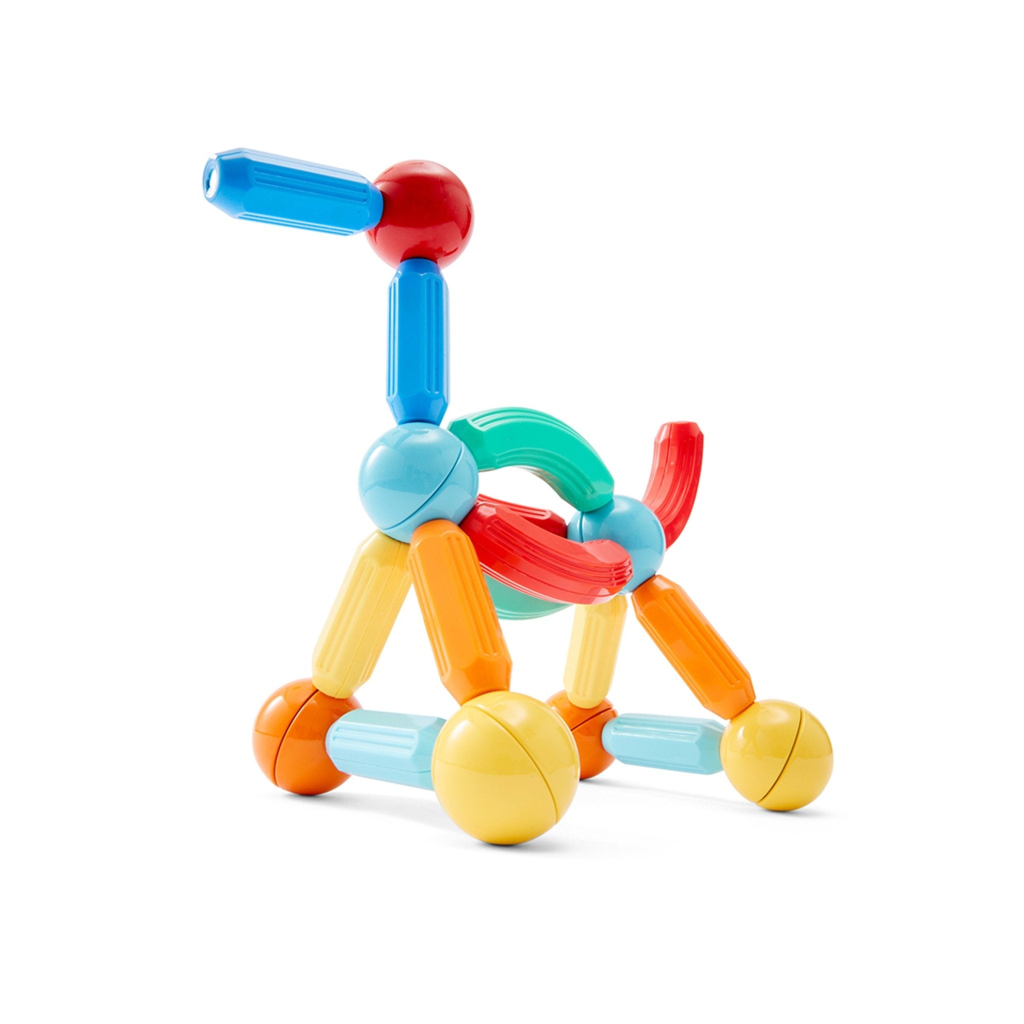 Made By Mastermind Toys MMT Magnetic Stick & Ball Construction Set 50 Pieces