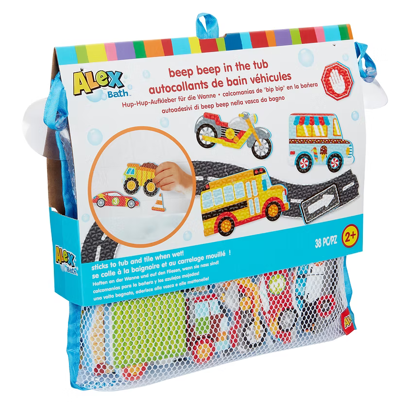 Alex - Bath - Beep Beep Stickers In the Tub - Image 2