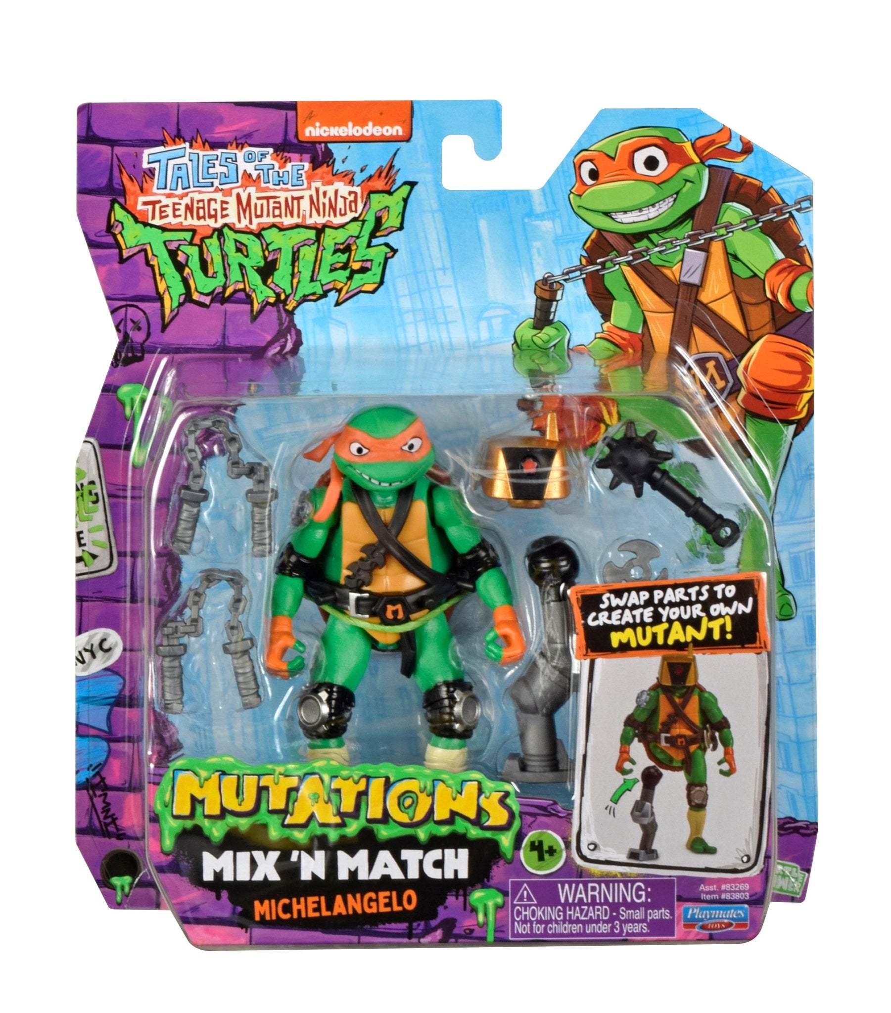 Teenage Mutant Ninja Turtles TV Mix N Match - Michelangelo