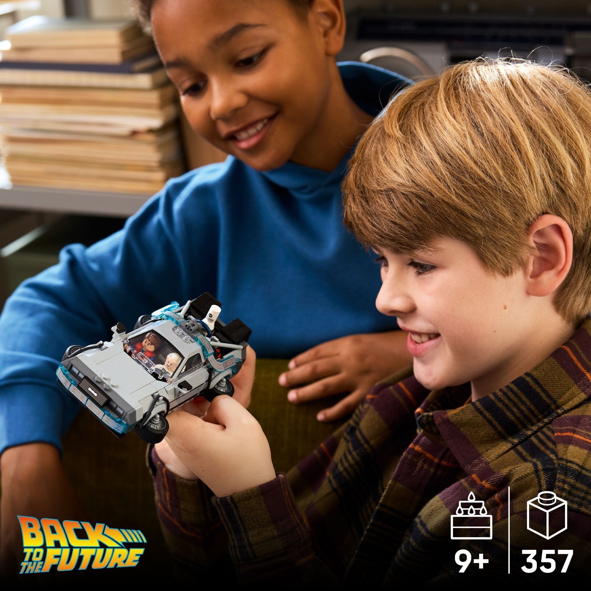 LEGO® Speed Champions LEGO® Time Machine from Back to the Future 77256 - Image 2