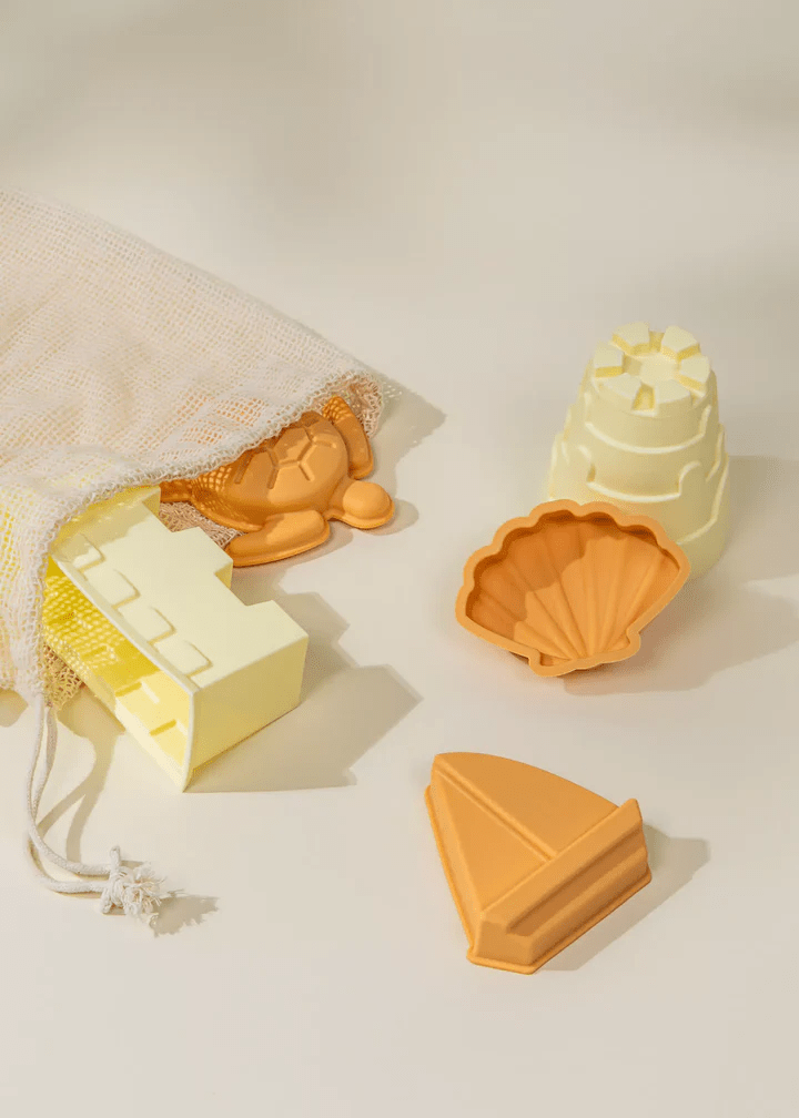 Coco Village Set of 5 Silicone Sand Moulds For The Beach - Image 2