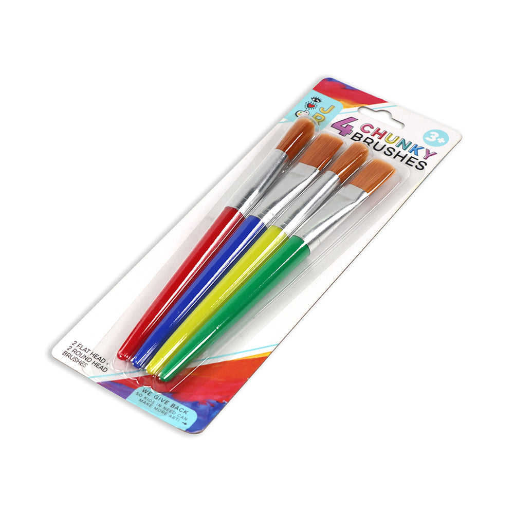 Bright Stripes JR 4 Chunky Brushes - Image 7