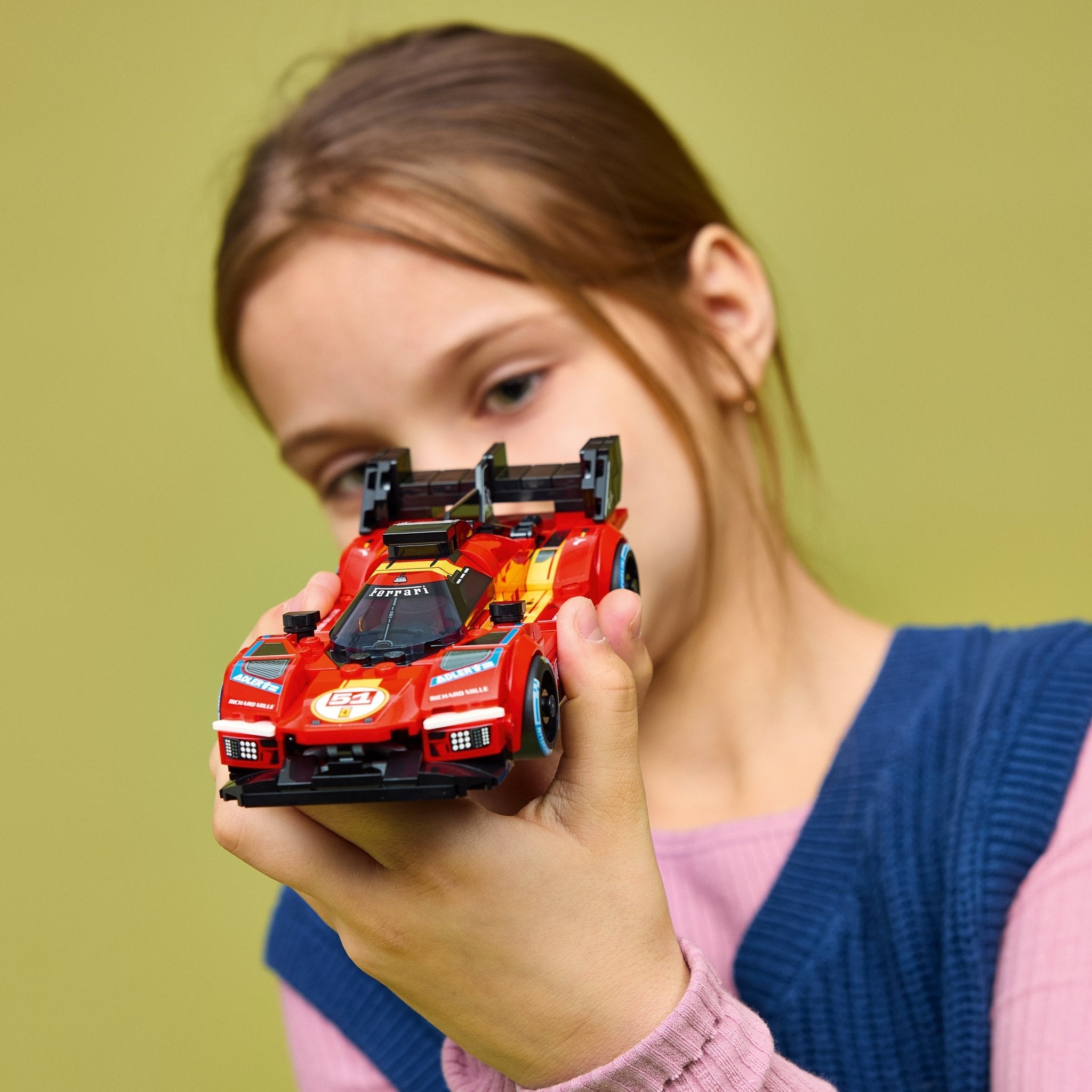 LEGO® Speed Champions Ferrari 499P Toy Car 77261 - Image 3