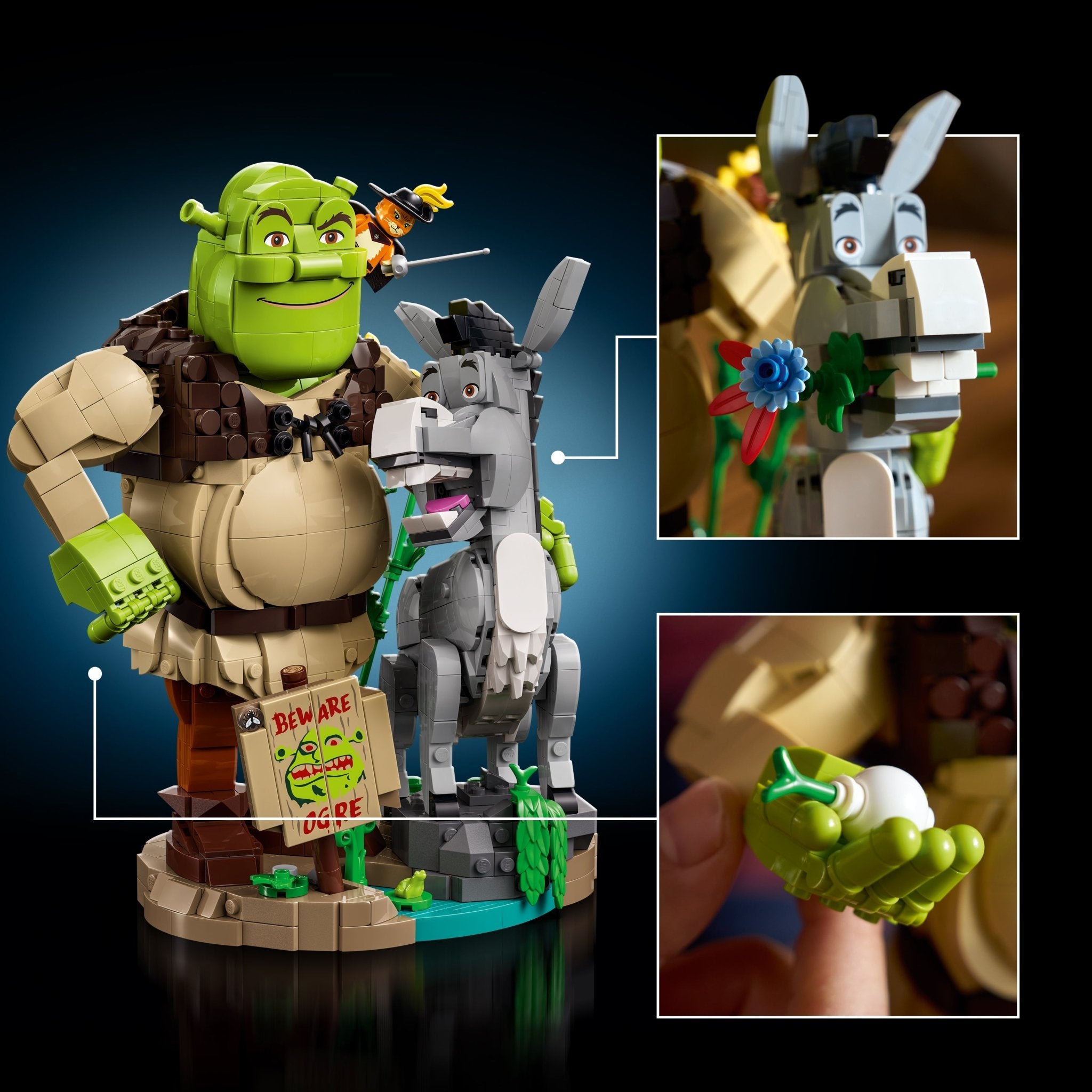 LEGO® Shrek: Shrek, Donkey & Puss in Boots 72423 - Image 4