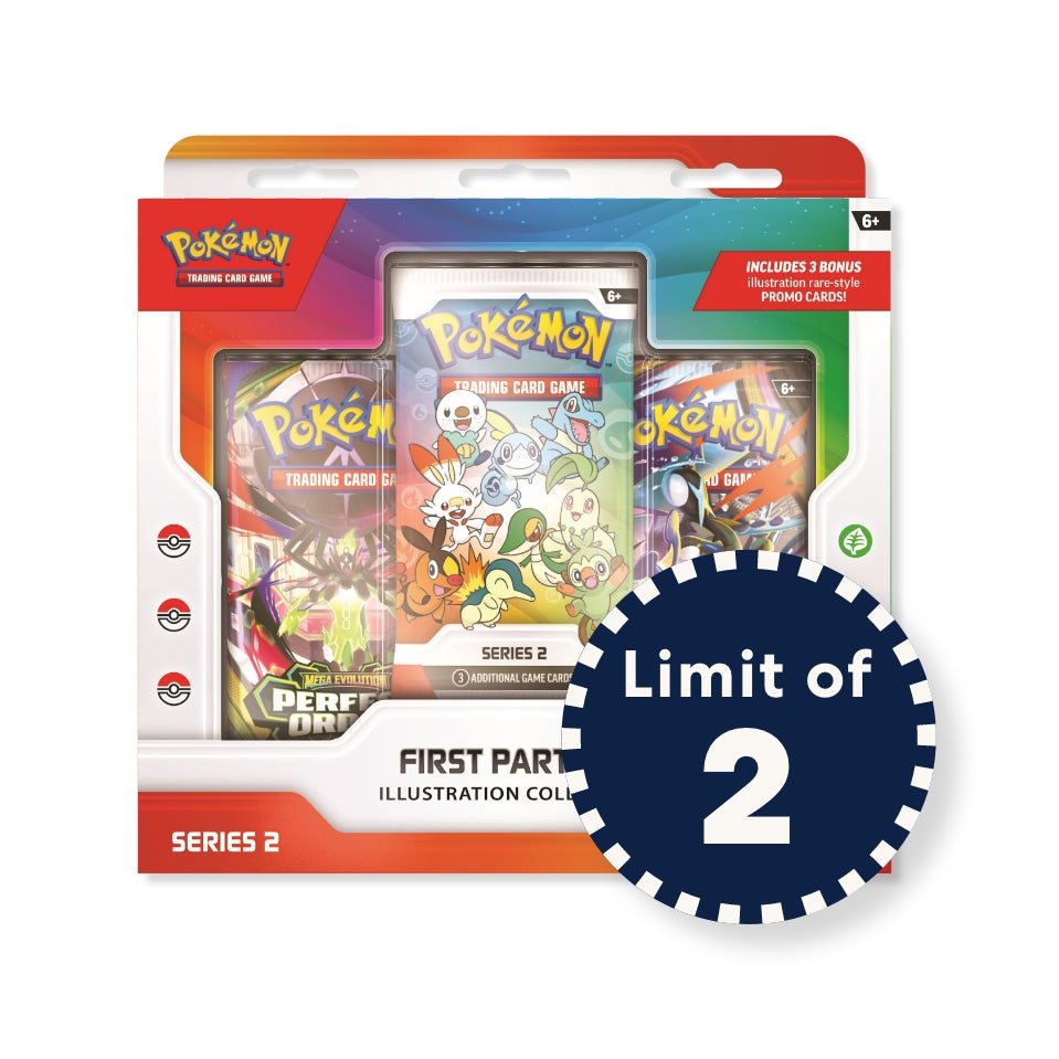 Pokemon First Partner Illustration Collection Series 2 | Limit of 2 per customer