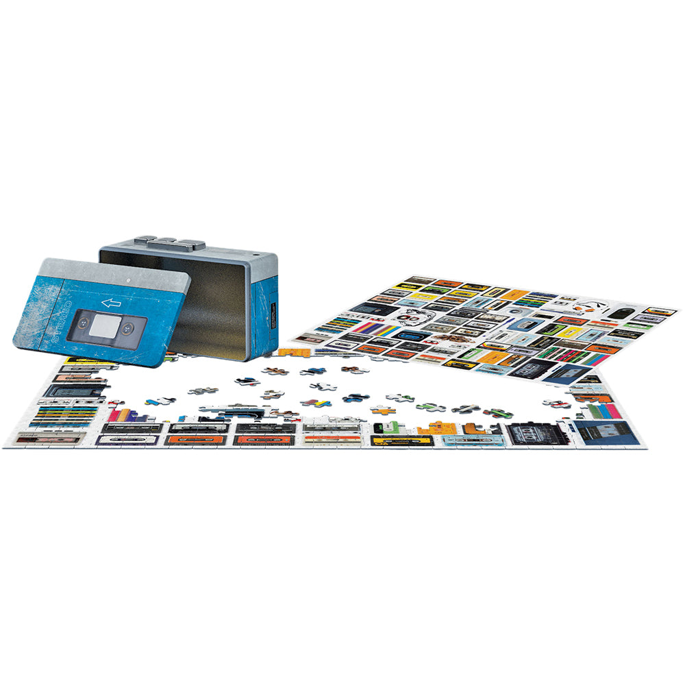 Eurographics Classic Cassette Player Tin 550Puzzle - Image 3