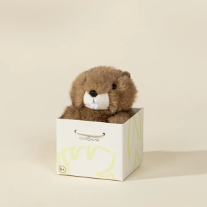 Coco Village Mini Gift Plush Toy Brown Otter