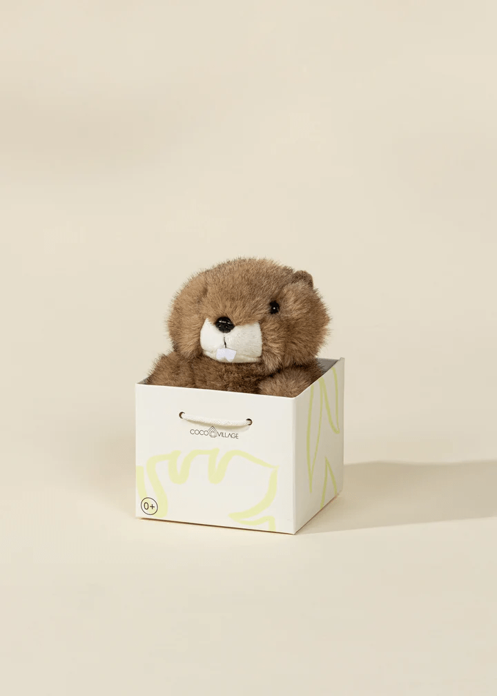 Coco Village Mini Gift Plush Toy Brown Otter