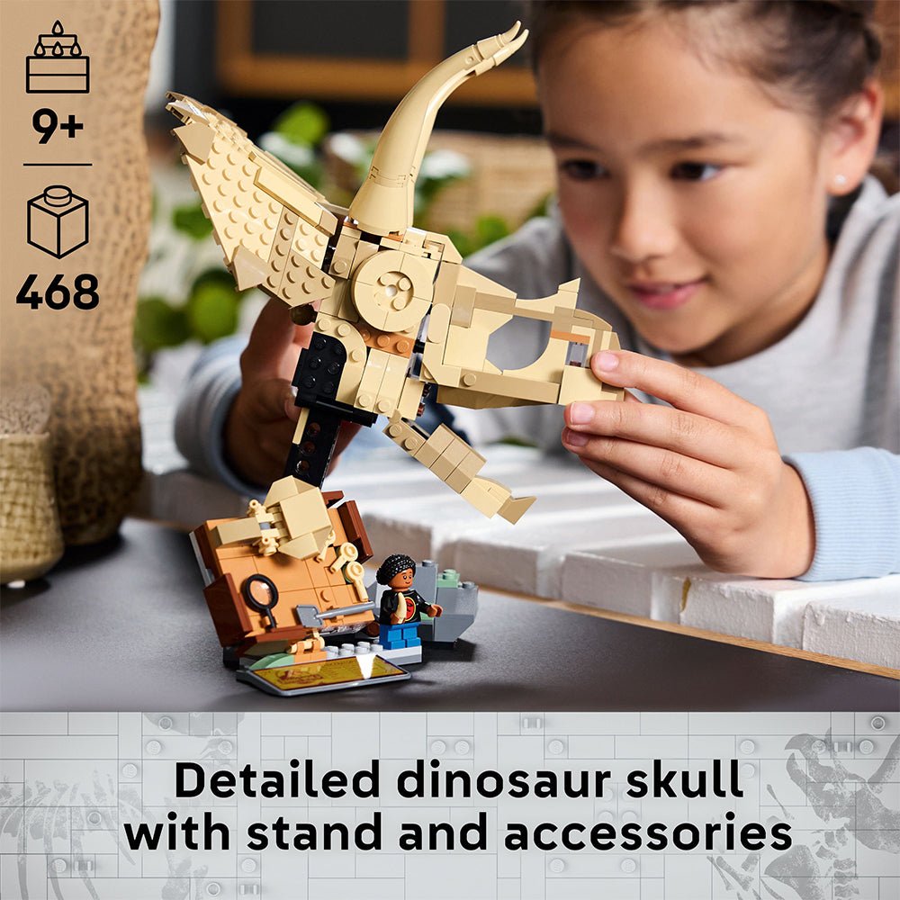 LEGO® Jurassic World Dinosaur Fossils: Triceratops Skull - Image 6