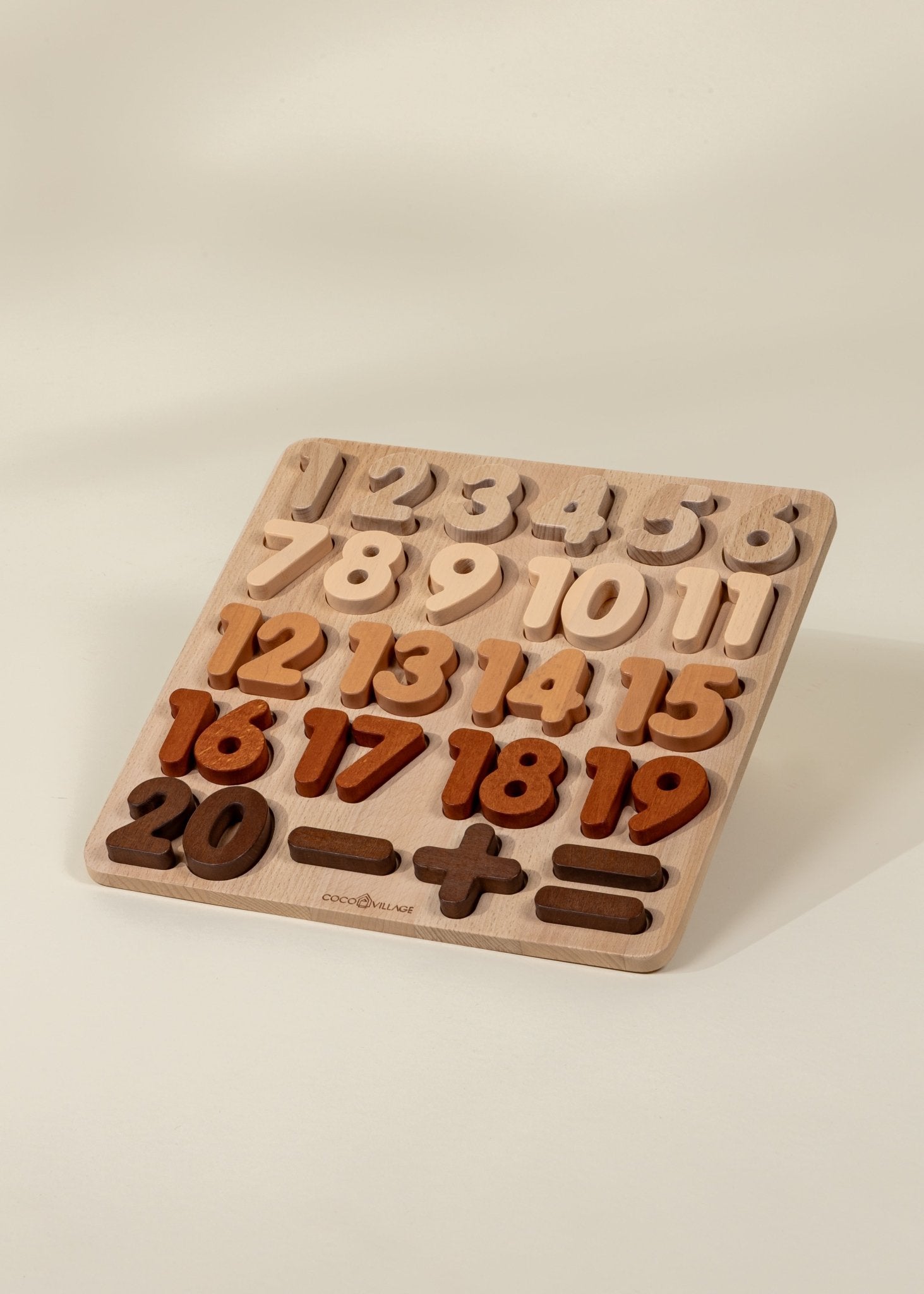 Coco Village Wooden Numbers Set - Image 3