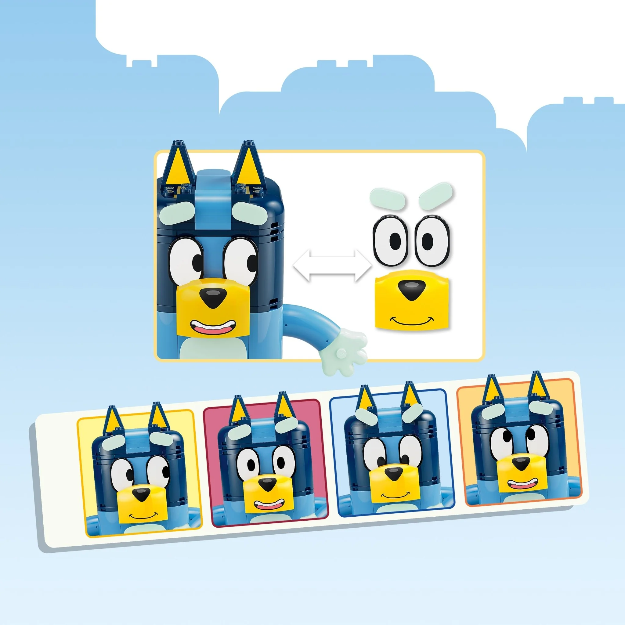LEGO® Bluey Brick-Built Bluey Family 11217 - Image 2