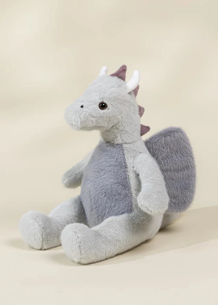 Coco Village Dino Plush Toy Grey Dragon
